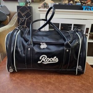 Roots Canada vintage Weekender duffle bag - extremely rare